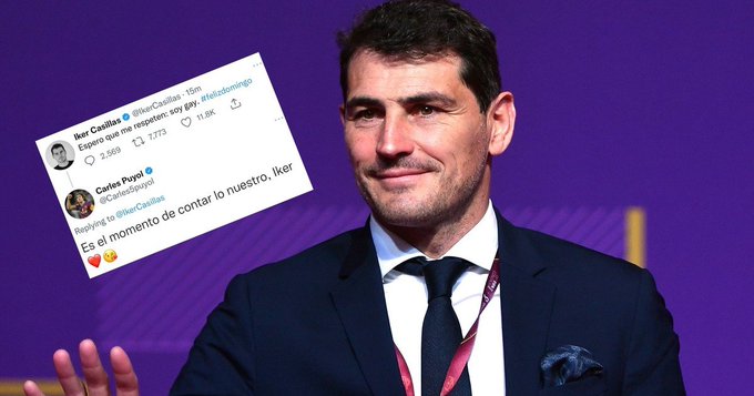 “Espero que me respeten, soy gay”: el tuit de Iker Casillas que sorprendió “Espero que me respeten, soy gay”: el tuit de Iker Casillas que sorprendió