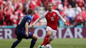 Christian Eriksen volvió a entrenarse a 173 días del infarto Christian Eriksen volvió a entrenarse a 173 días del infarto