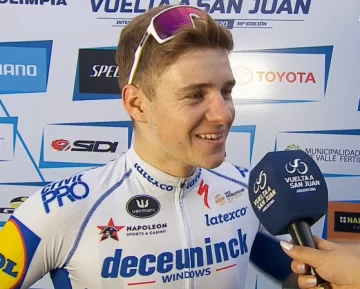 Remco Evenepoel: “La gente me hizo sentir cerca de casa” Remco Evenepoel: “La gente me hizo sentir cerca de casa”