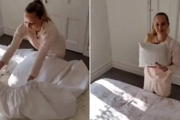 [VIDEO] El mejor truco para doblar la sábana ajustable