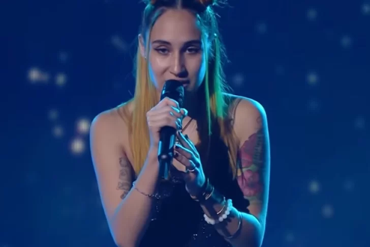 Magalí, la sanjuanina que fue elegida por tres jurados de La Voz pero se quedó con Montaner