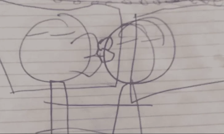 El llamativo dibujo de una niña que dejó al descubierto que era abusada por su padrastro