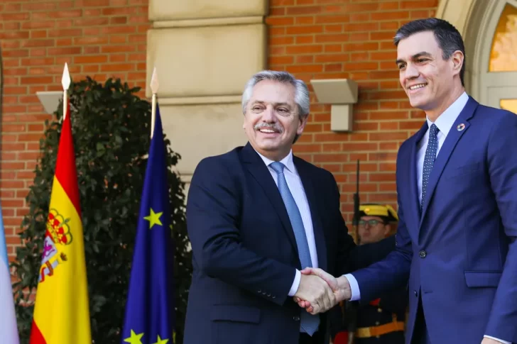 La reunión bilateral entre Fernández y Sánchez se canceló por la situación en Polonia