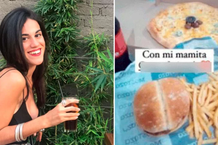 Le clonó la tarjeta a una amiga y la descubrieron por la foto de una hamburguesa