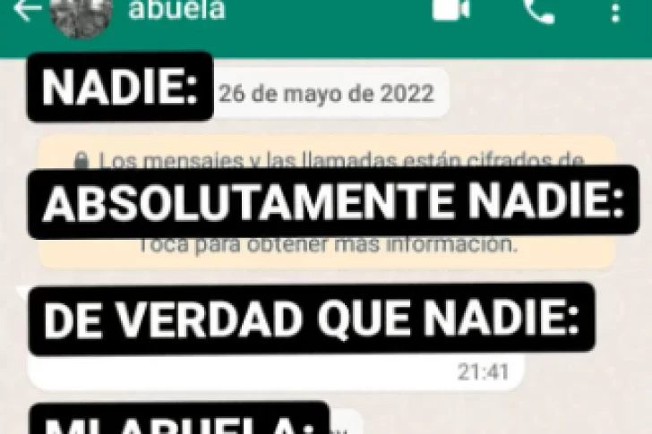 Le robaron el celular a su nieto y le mandó un mensaje al ladrón