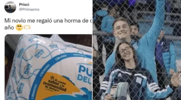 Su novio le hizo un particular regalo de aniversario y estalló en Twitter