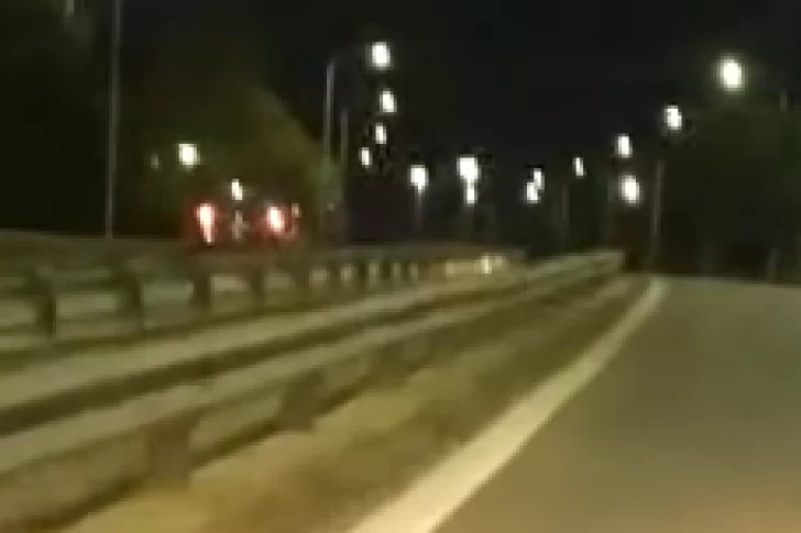 El testimonio del hombre que filmó al auto en contramano por Circunvalación: “Sentí miedo”