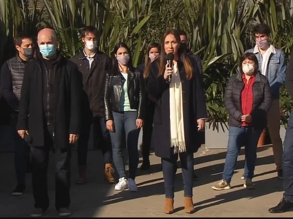 Vidal oficializó su precandidatura a diputada por la CABA Vidal oficializó su precandidatura a diputada por la CABA