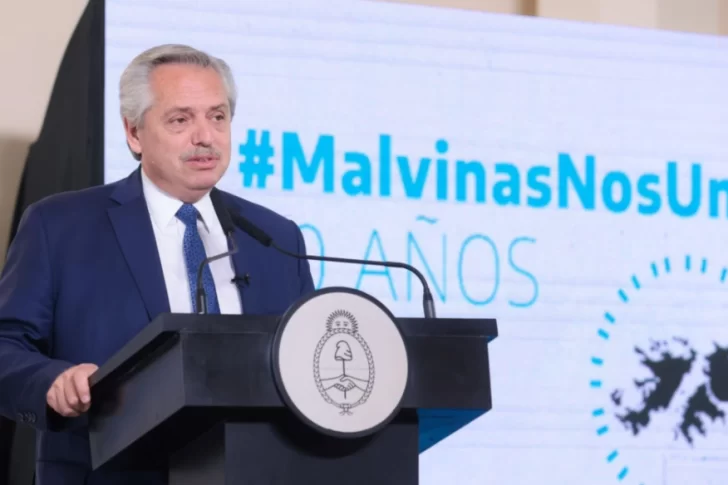 Fernández habló sobre Malvinas en un medio británico: “Tengo claro que no son inglesas”