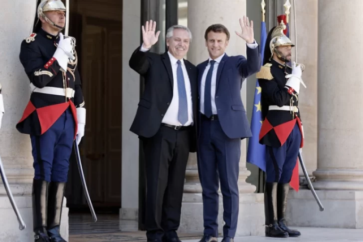 Macron: “Fernández es un actor importante en el tormentoso escenario internacional”