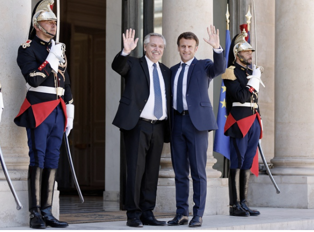 Macron: “Fernández es un actor importante en el tormentoso escenario internacional”