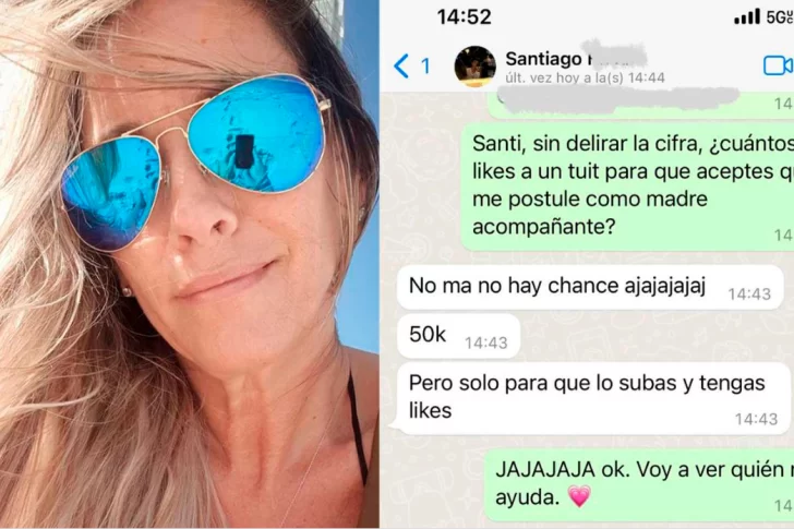 Una mujer pide ayuda en Twitter para ir con su hijo de viaje de egresados: necesita 50.000 likes