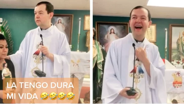 Un sacerdote polaco que está en México confundió una frase y se hizo viral