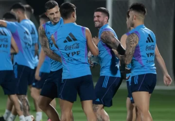 La Selección argentina volvió a los entrenamientos tras el pase a semifinales La Selección argentina volvió a los entrenamientos tras el pase a semifinales