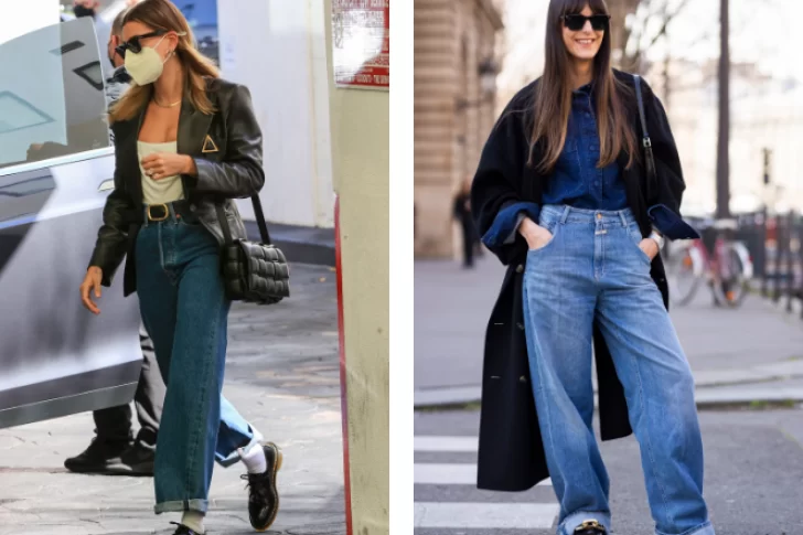Jeans arremangados, la moda que mejor queda con zapatos de tacón