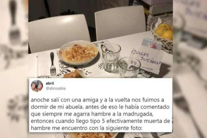 Fue a una fiesta y cuando volvió se encontró con una sorpresa que le dejó su abuela