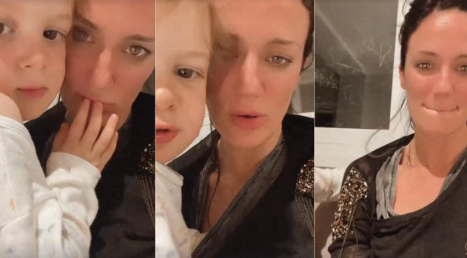 Paula Chaves se emocionó por un tierno comentario de su hijo Paula Chaves se emocionó por un tierno comentario de su hijo