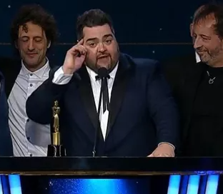 Desde su casa, Barassi dio el discurso que había preparado y se acordó de San Juan