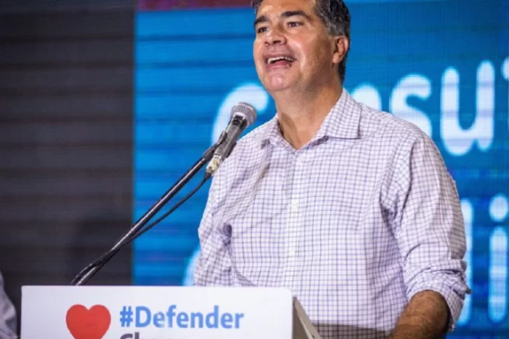 Capitanich dijo que “estamos haciendo lo mejor en infraestructura” y se le cortó la luz