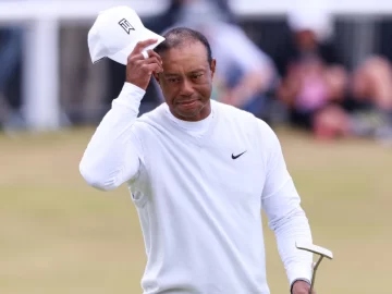 Tiger Woods, en llanto al despedirse del British Open: “No sé si seré capaz de volver aquí”