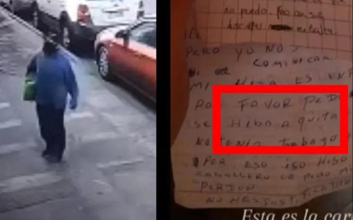 Un papá devolvió las cosas que su hija robó en un negocio y dejó una carta: “Da vergüenza” Un papá devolvió las cosas que su hija robó en un negocio y dejó una carta: “Da vergüenza”
