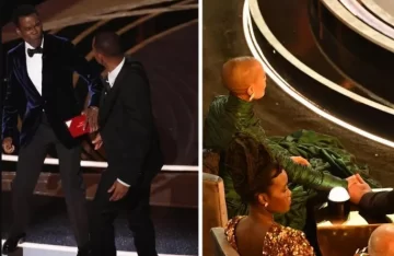 Nuevo video muestra la reacción de Jada Pinkett Smith por el golpe de Will Smith a Chris Rock