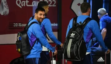 La Selección Argentina ya está en la Universidad de Qatar, donde tuvo una gran recepción La Selección Argentina ya está en la Universidad de Qatar, donde tuvo una gran recepción