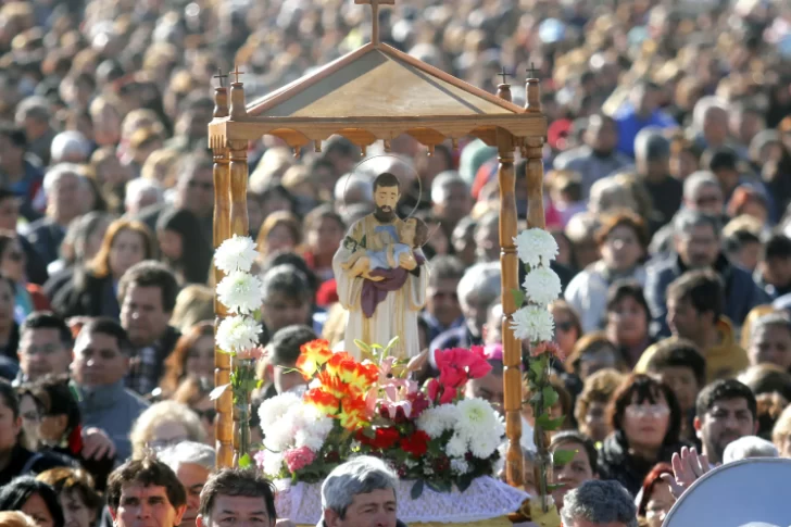 Sin la tradicional procesión, las misas que habrá hoy para honrar a San Cayetano