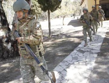 Piden a la población tener cuidado por una práctica de tiro del RIM 22 Piden a la población tener cuidado por una práctica de tiro del RIM 22