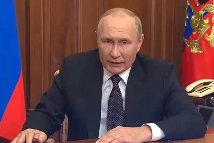 Putin anunció una movilización parcial de ciudadanos en Rusia para sumarse a las tropas