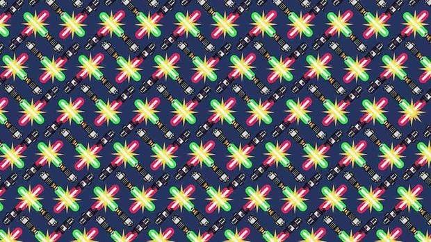 Reto viral: ¿Podés encontrar a los dos sables de luz distintos?