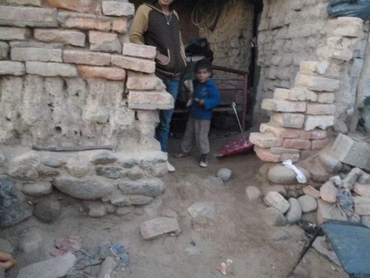 El drama de una familia que subsiste en condiciones de abandono total El drama de una familia que subsiste en condiciones de abandono total