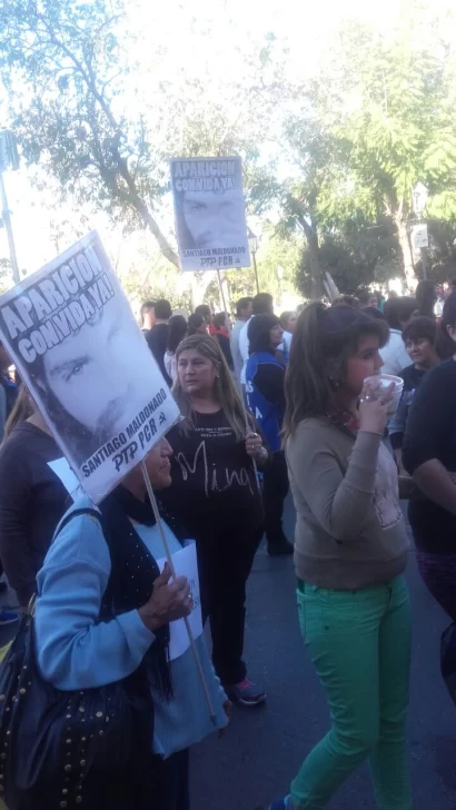 San Juan y el país marcharon por Santiago Maldonado San Juan y el país marcharon por Santiago Maldonado