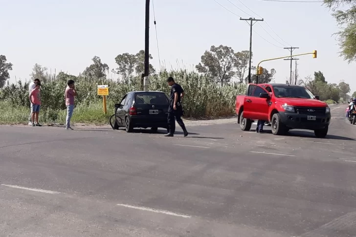 Susto por un nuevo choque en la Ruta 20