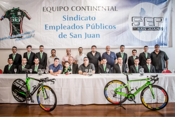 Esperando una respuesta de la UCI, el SEP presentó su equipo continental