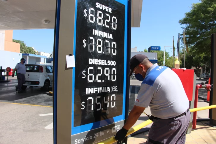 Así quedó el precio de los combustibles de YPF en San Juan con el nuevo aumento
