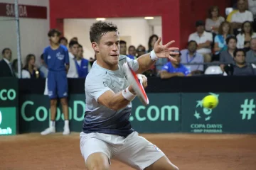 El “Peque”, más conforme con la victoria que con su juego El “Peque”, más conforme con la victoria que con su juego