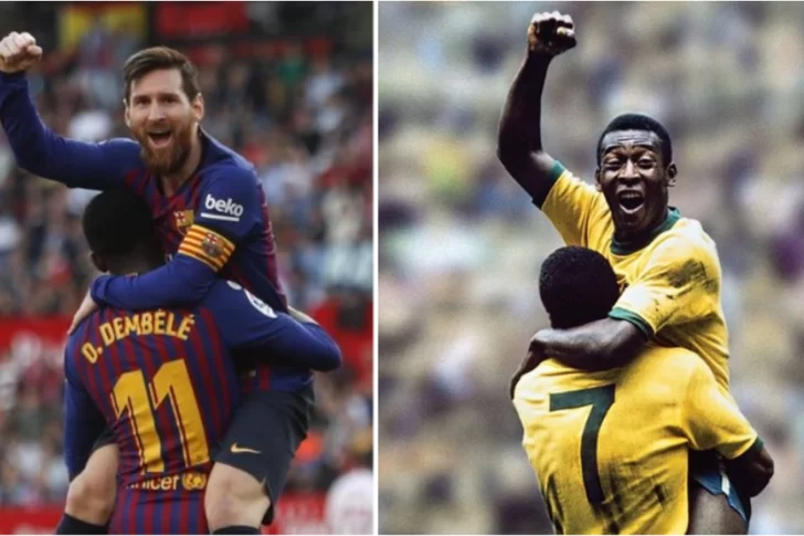 Messi alcanzó el récord de Pelé pero al Barsa no le alcanzó para superar al Valencia