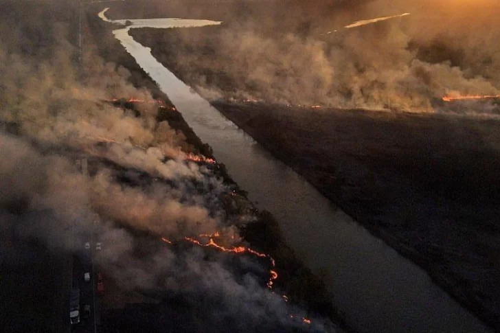 El Presidente ordenó la actuación de las Fuerzas Armadas ante los incendios