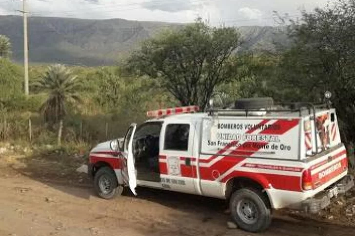 Incendios en San Luis: un foco activo y viento fuerte mantienen en alerta a la provincia