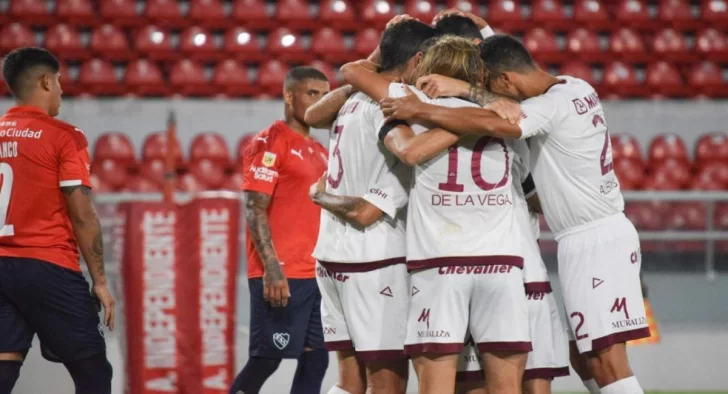 Independiente perdió contra Lanús en la primera fecha de la Copa de la Liga