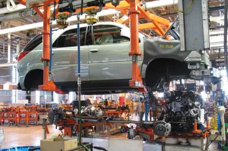 El uso de la capacidad instalada de la industria fue de 56,8% en julio