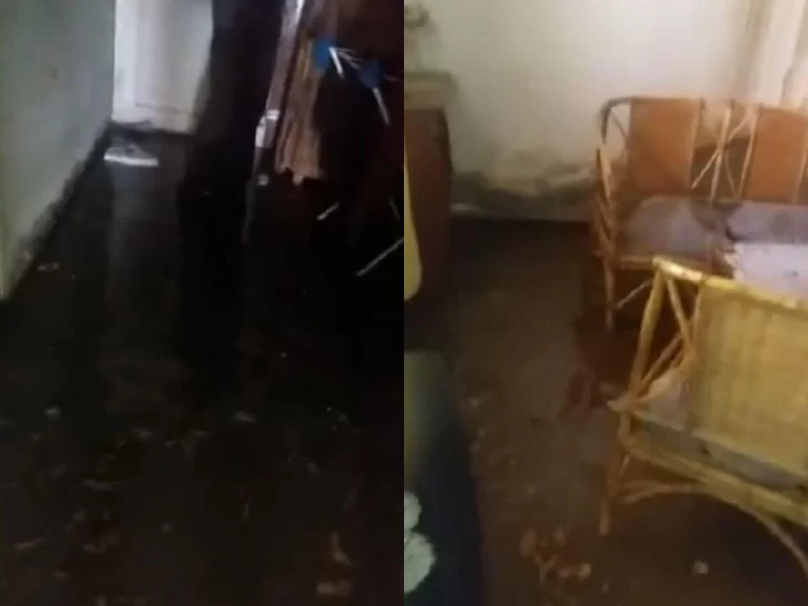 En menos de 6 meses, a una familia se le inundó la casa 3 veces por el desborde del canal