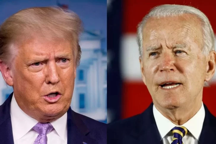 Joe Biden aventaja por cinco puntos a Donald Trump según las encuestas