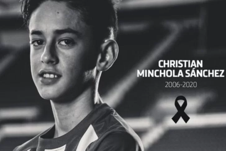 Falleció una joven promesa de Atlético de Madrid