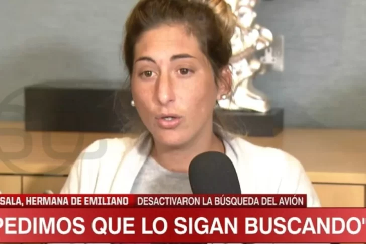 La hermana de Sala en Cardiff: “Siento que Emiliano está vivo, pido que no paren la búsqueda”