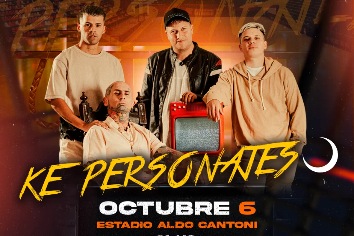 Ke Personajes llega a San Juan y actúa el 6 de octubre en el Estadio
