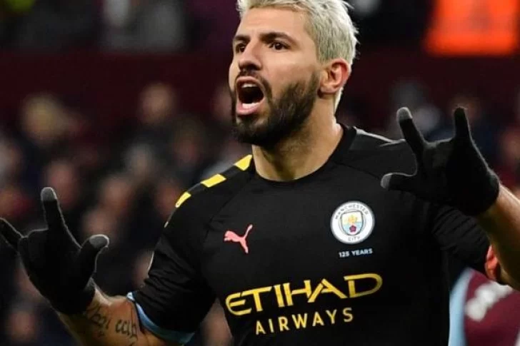 El Kun Agüero hizo historia : es el máximo goleador extranjero