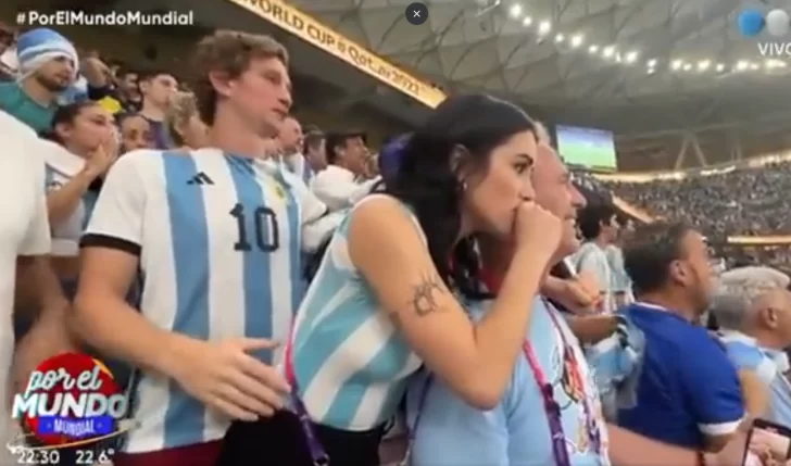 Lali Espósito habló del terrible momento que vivió con un hincha argentino en la final del Mundial Lali Espósito habló del terrible momento que vivió con un hincha argentino en la final del Mundial
