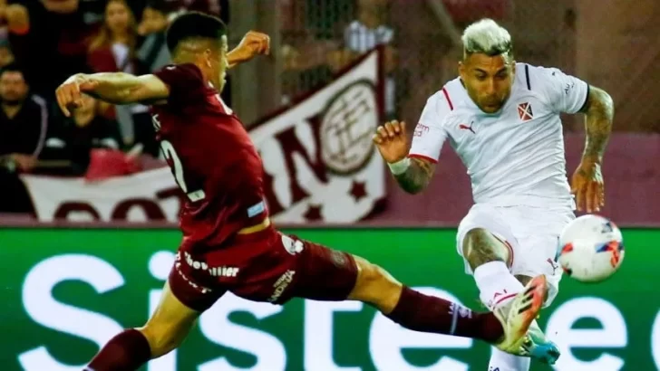 Sobre el final, Independiente logró un empate frente a Lanús Sobre el final, Independiente logró un empate frente a Lanús